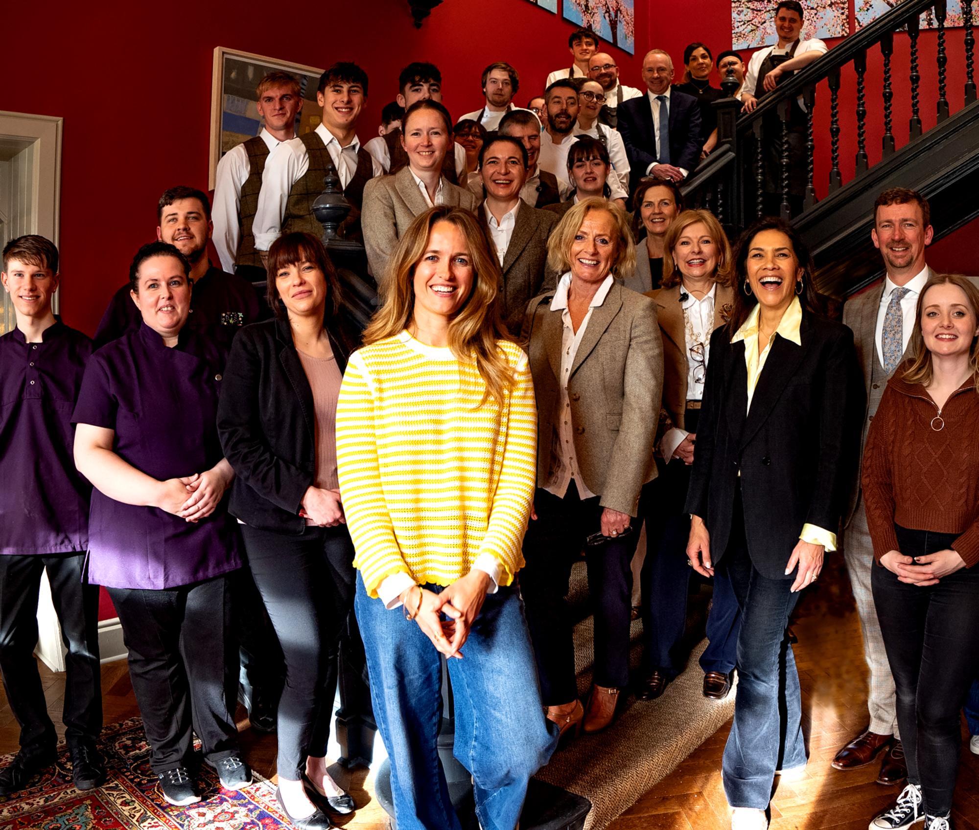 Cromlix Team with Kim